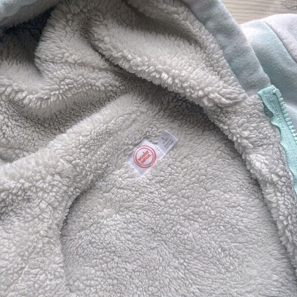 Wonder Nation Tie Dye Fleece Lined Zip Up Jacket Coat Size Small - Picture 5 of 5